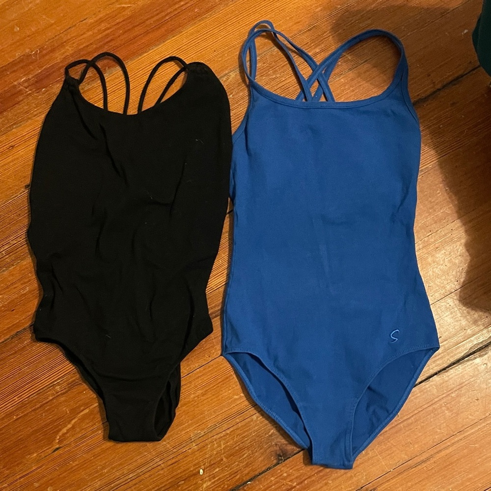 Lot of 2 ballet leotards, women’s medium